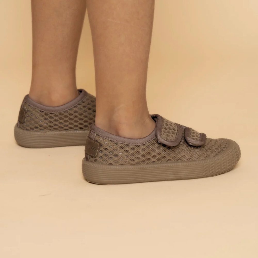 Grech & Co PLAY SHOES | RECYCLED MESH - HEATHER ROSE Size 27 / 10 (Toddler)